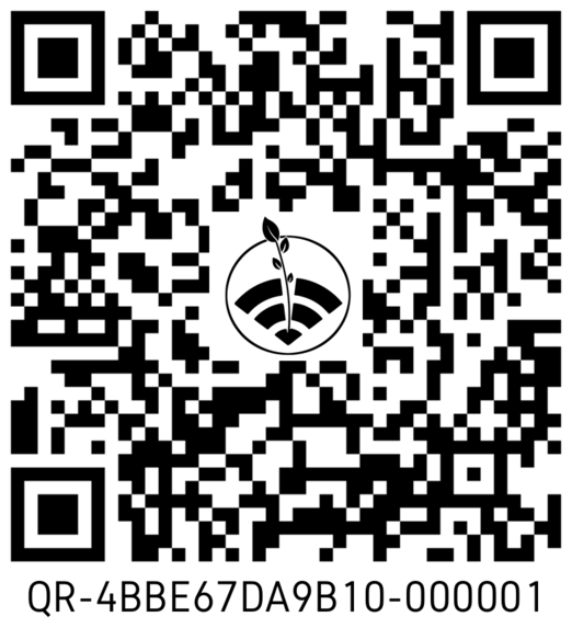 Sample QR sticker — affix to each piece of equipment for inspections